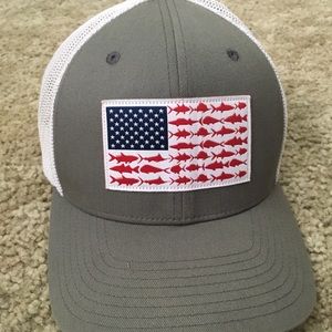 Columbia Flexfit American Flag Hat